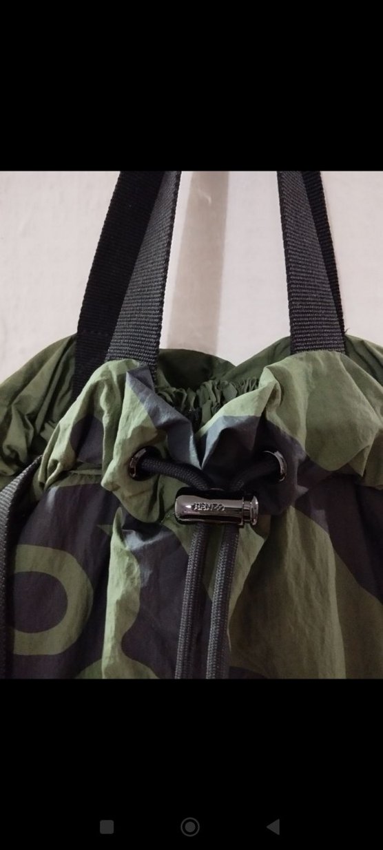KENZO ORİJİNAL Koyu Yeşil Kamuflaj Sırt Çantası - Görsel 2