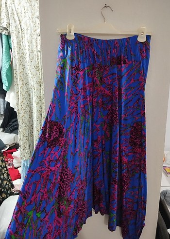 Los Bandito Renkli Batik Desenli Şalvar - Görsel 3