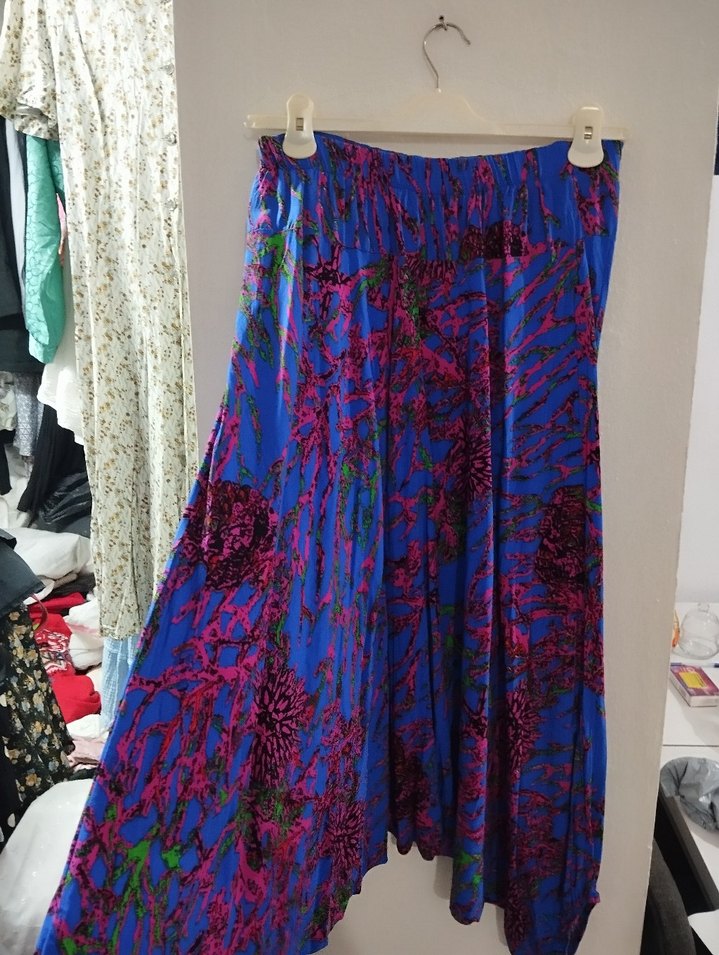 Los Bandito Renkli Batik Desenli Şalvar - Görsel 3