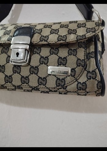 ORİJİNAL GUCCİ VİNTAGE BAGET ÇANTA - Görsel 3