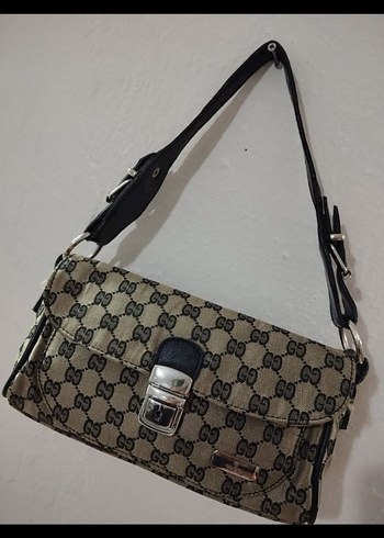 ORİJİNAL GUCCİ VİNTAGE BAGET ÇANTA - Görsel 2