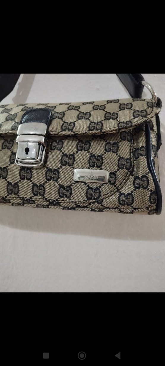 ORİJİNAL GUCCİ VİNTAGE BAGET ÇANTA - Görsel 3
