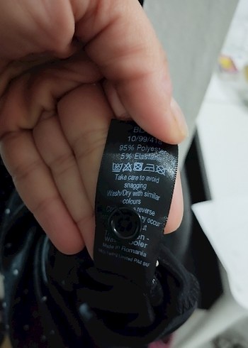 Siyah Taşlı V Yakalı Tulum - Görsel 7