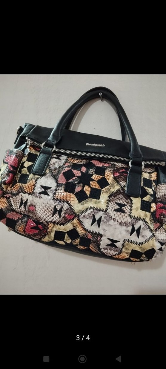 DESİGUAL HAKİKİ DERİ KOL ÇANTASI - Görsel 3