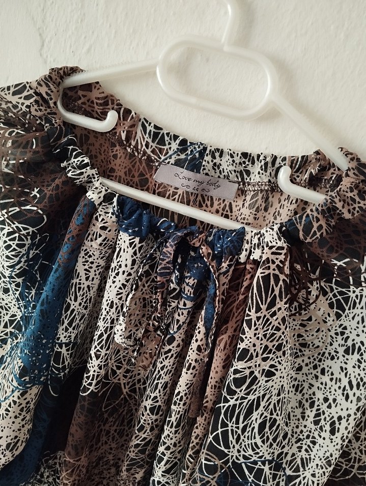 LOVE MY BODY Uzun Kollu Bluz - Görsel 3