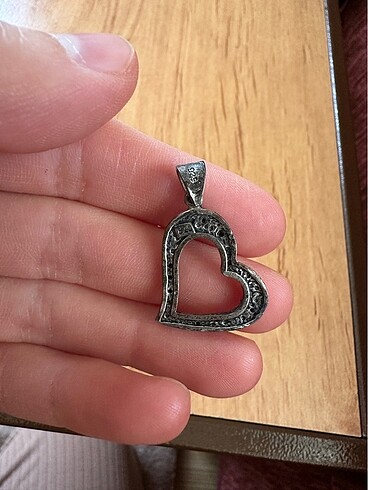 Gümüş kolye ucu - Görsel 3