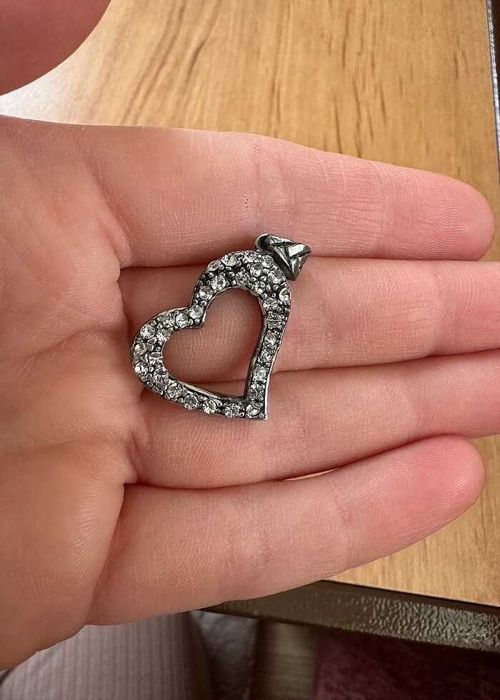 Gümüş kolye ucu - Görsel 2