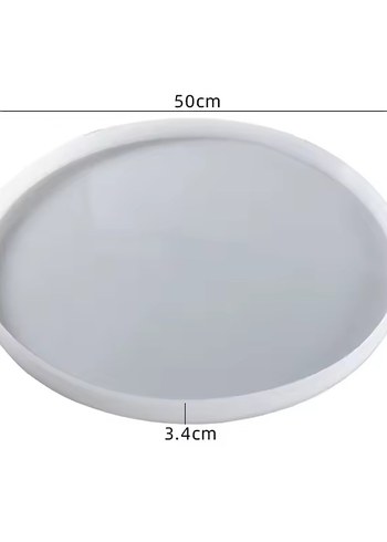 50 cm epoksi sehpa ve Tablo için 1 Kalite silikon kalıp