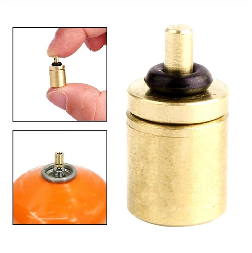 Gaz kartuşu dolum adaptörü, Kamp kartuşundan , valfli kartuşa - Görsel 2