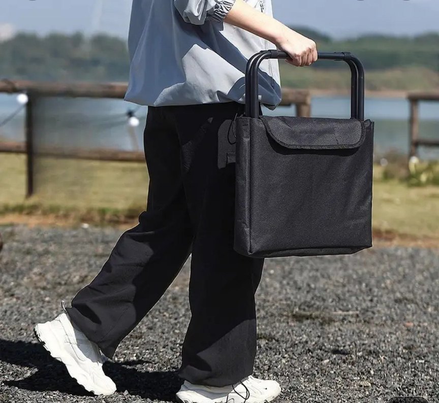 Siyah Katlanabilir Kamp, Piknik veya Balıkçı Masası
36x58 cm - Görsel 3