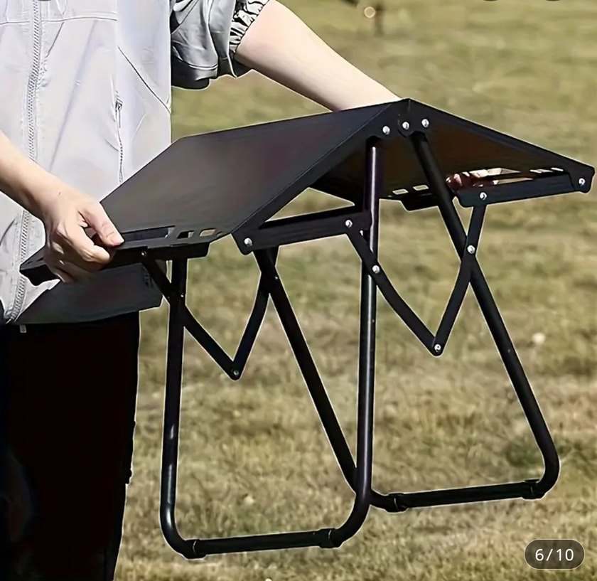 Siyah Katlanabilir Kamp, Piknik veya Balıkçı Masası
36x58 cm - Görsel 3
