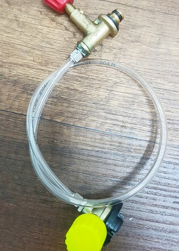 Gaz kartuşu Dolum seti, 227 Gr uzun  kartuş için - Görsel 7