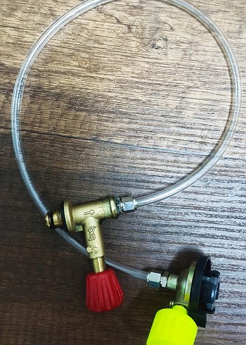 Gaz kartuşu Dolum seti, 227 Gr uzun  kartuş için - Görsel 4