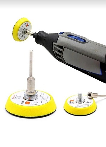 Gravür,Kauçuk Zımpara seti ,Set: Kauçuk tabla, pim ve 50 adet zı
