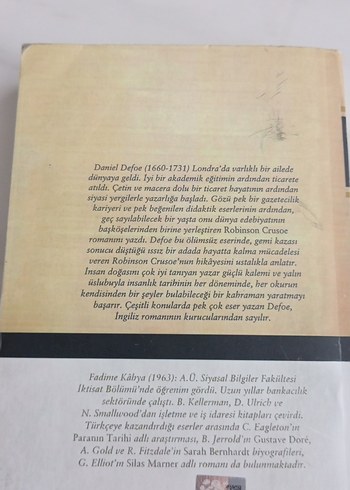 Beden Robinson Crusoe - Daniel Defoe