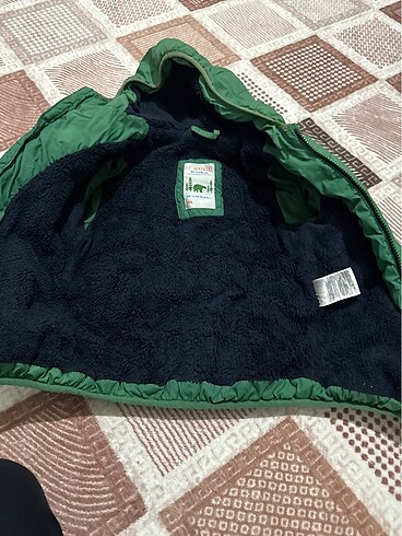 LC Waikiki Erkek mont yeşil 3/4 yaş tertemiz