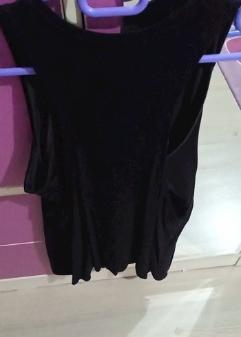 Siyah Kolsuz Rock Punk Tişört - Görsel 2