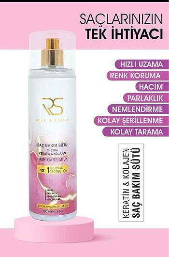 Rise Keratin Sütü