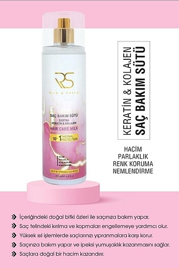 Beden Rise Keratin Sütü