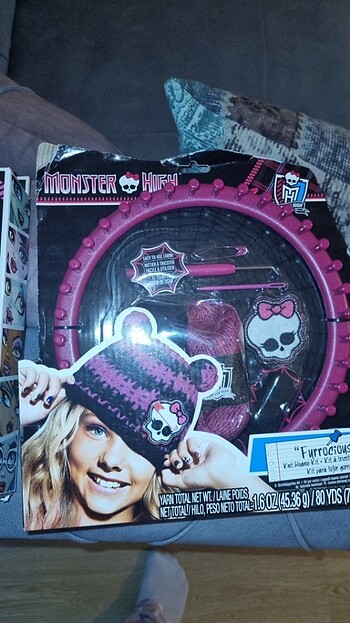xl Beden Monster high bere yapma seti ve hoparlör
