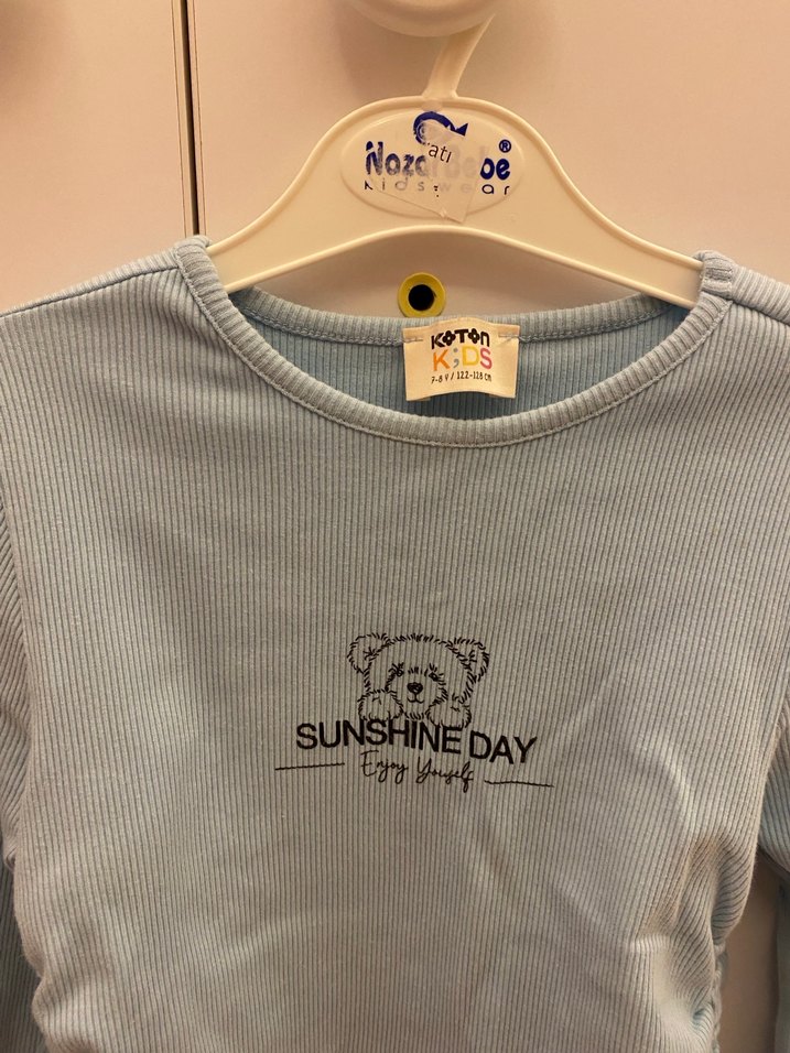 Kız Çocuk bebe mavis Uzun Kollu Sweatshirt - Görsel 2