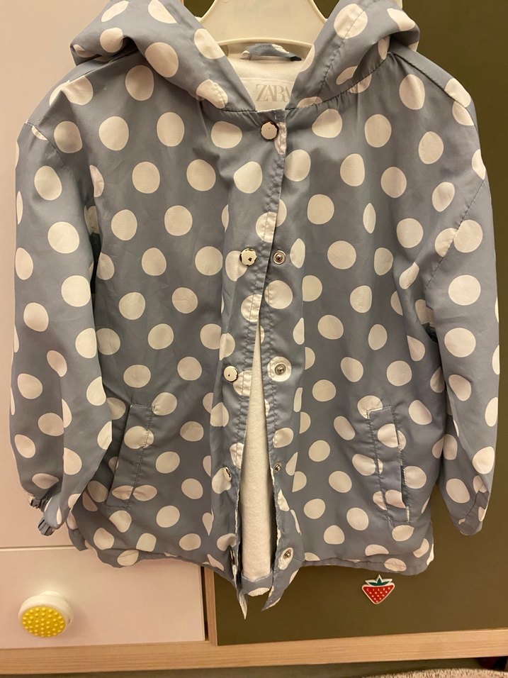 Zara marka yağmurluk - Görsel 5