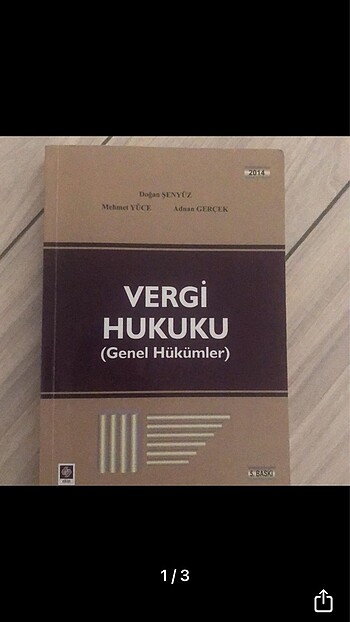 Vergi hukuku genel hükümler