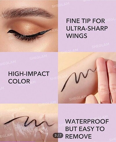 Diğer Sheglam Eyeliner