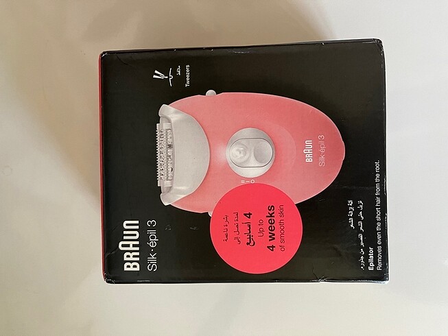 Braun Silk Epil 3 Epilatör Traş makinesi