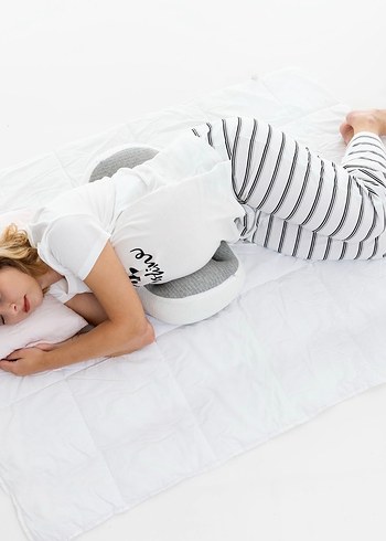 Gri Emzirme ve Hamile Yastığı - Görsel 3