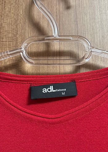 Kadın Kırmızı Uzun Kollu Midi Kazak - Görsel 5