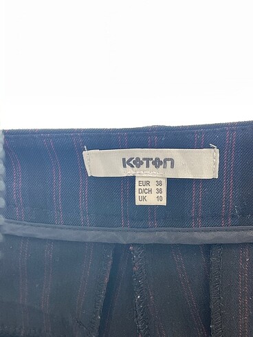 38 Beden çeşitli Renk Koton Kumaş Pantolon %70 İndirimli.