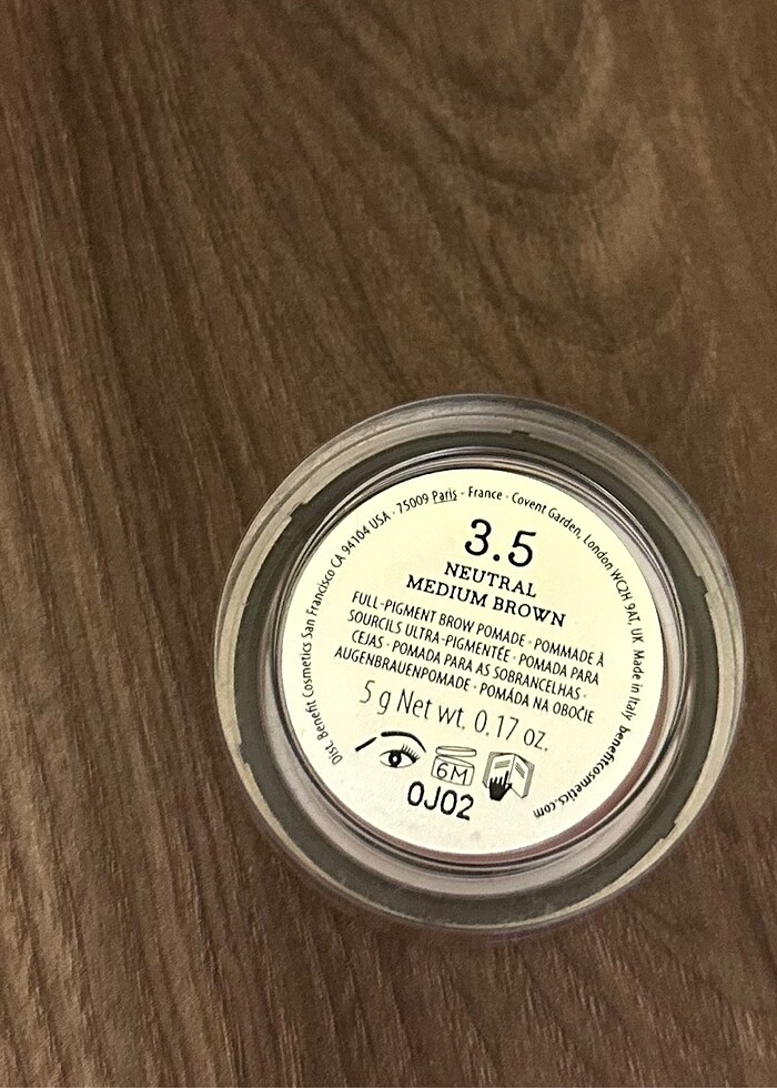 Benefit Powmade Brow Pomade 3.5 Neutral Medıum Brown - Görsel 2