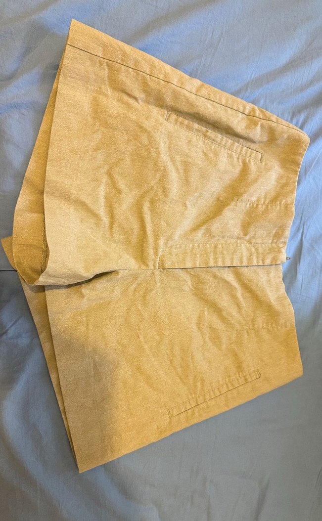 Zara yüksek bel bermuda şort - Görsel 3