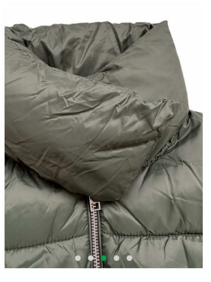 Jack & Jones Jxellie Puffer Vest Kadın Yeşil Yelek Kadın - Görsel 5