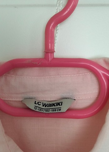 12-13 Yaş Beden pembe Renk LCW Erkek Çocuk Gömlek 12-13 Yaş