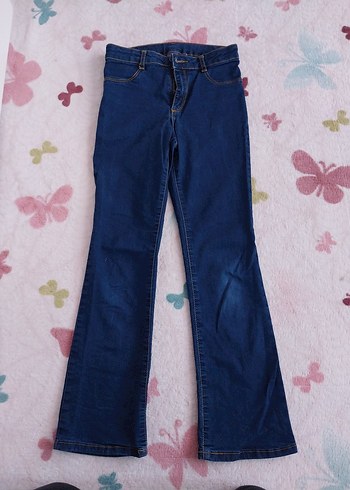 Mavi kız çocuk Normal Boy Denim Jean