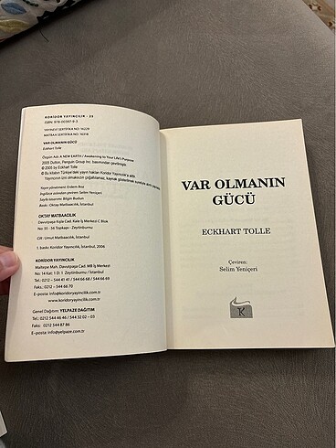 Beden Eckhart Tolle - Var Olmanın Gücü