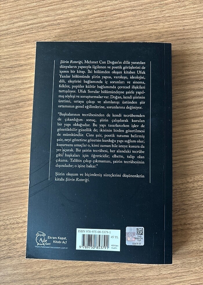 Mehmet Can Doğan - Şiirin Retoriği - Görsel 2