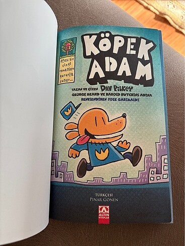  Beden Dav Pilkey - Köpek Adam 1