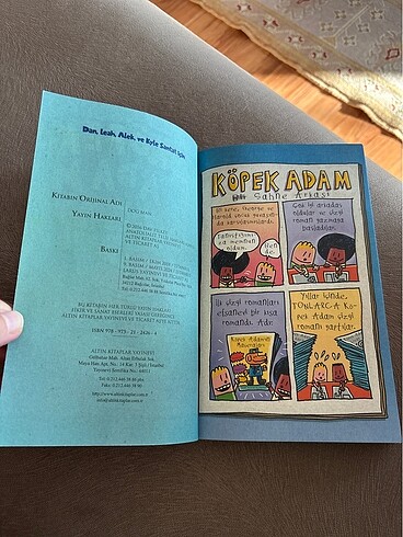  Beden Renk Dav Pilkey - Köpek Adam 1