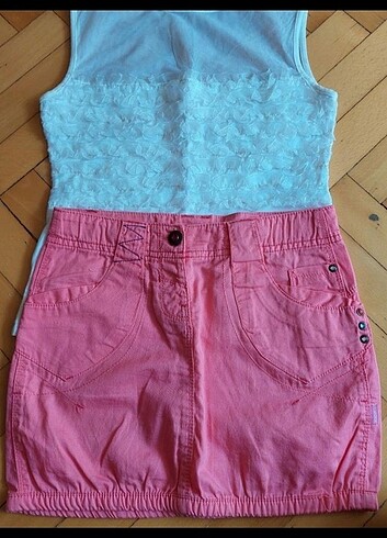 LC Waikiki Lc waikiki etek 7/8 yaş,Bluz 7/8 yaş