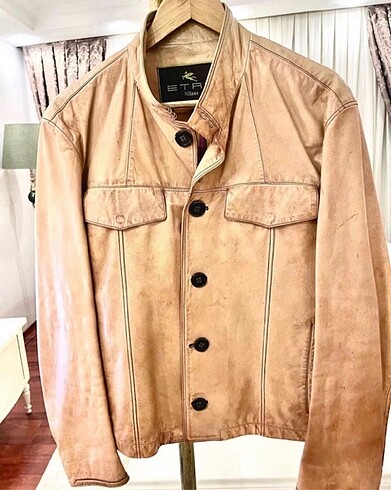 ETRO Limited Edition deri ceket