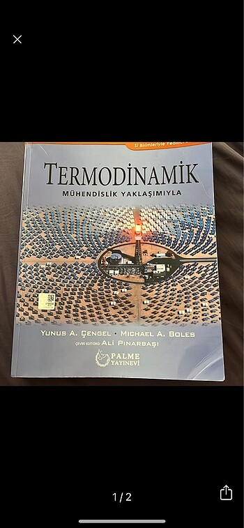 Termodinamik türkçe