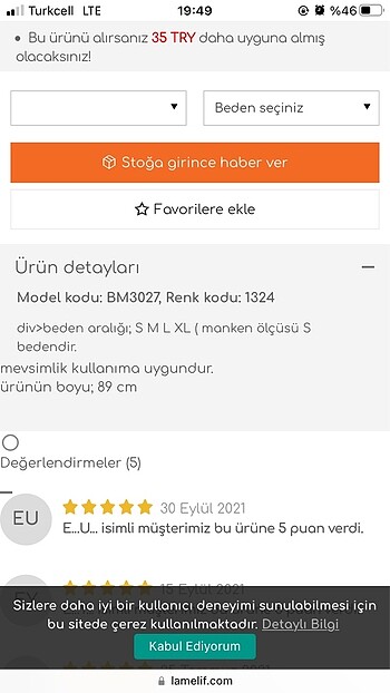 s Beden Kot ceket