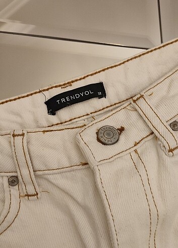 Trendyol krem jean