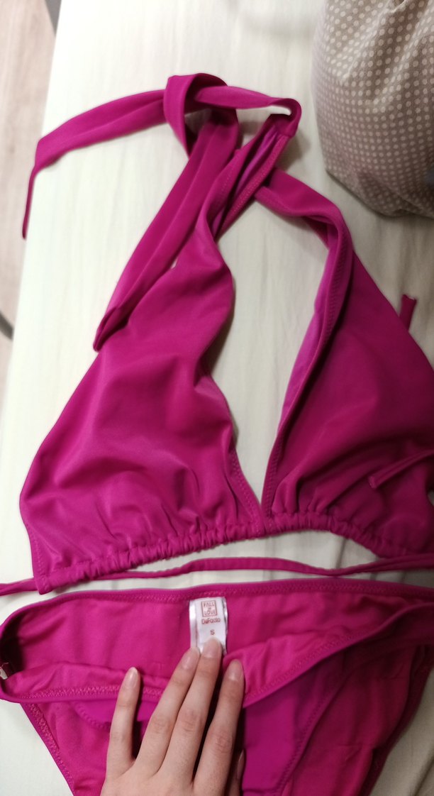 Pembe İpli Bikini Takımı - Görsel 3