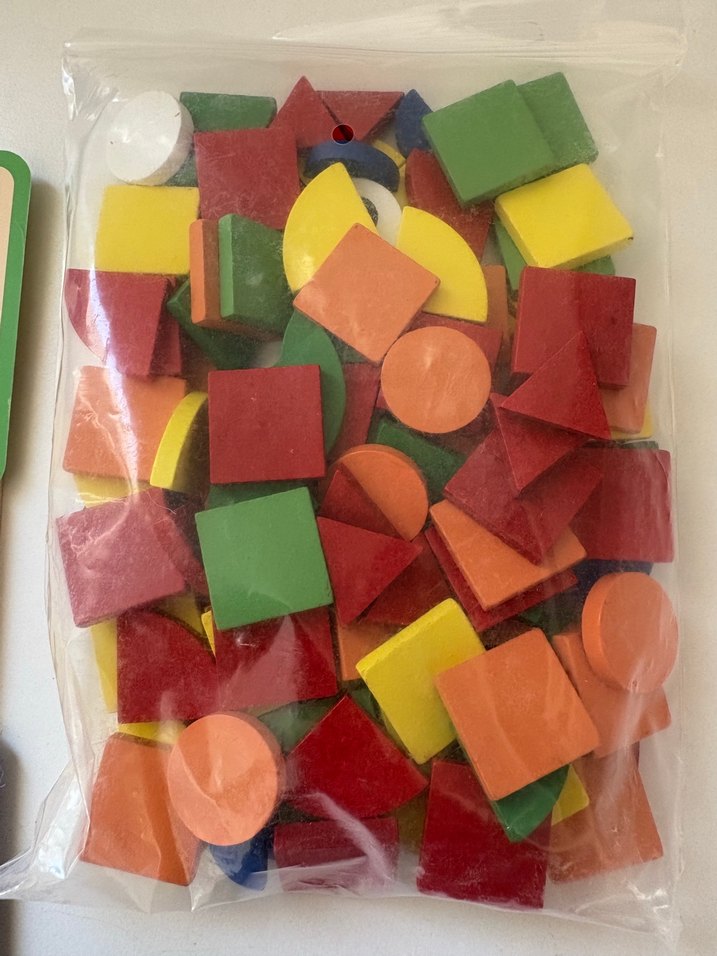 120 Parça Ahşap Mozaik Puzzle Blokları - Görsel 4