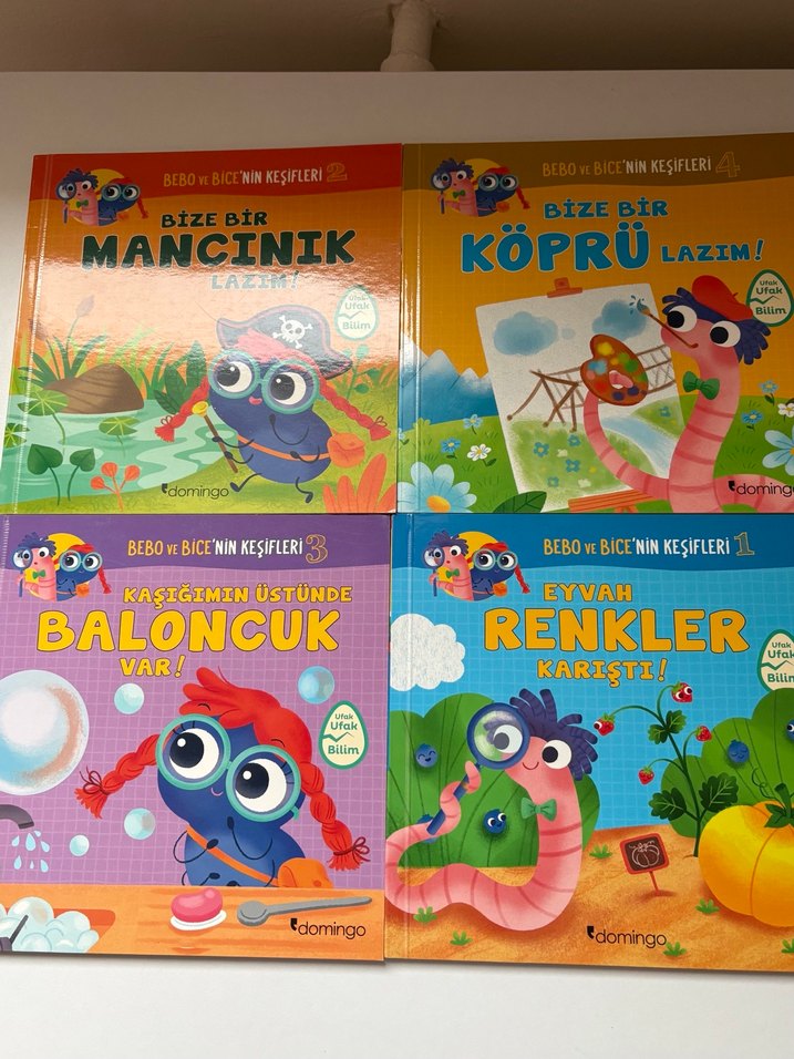 Bebo ve Bice'nin Keşifleri 4 Kitap Seti - Görsel 2
