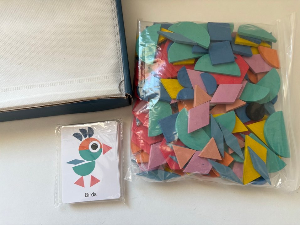 Diikamiok 180 Parça Çok Renkli Çocuk Yapbozu - Görsel 2